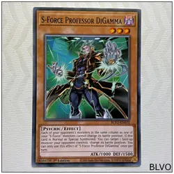 S-Force Professor DiGamma - BLVO-EN012 - Common 1st Edition Yugioh - Image 1