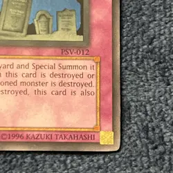 Vintage Yu-Gi-Oh! TCG Call of the Haunted PSV-012 1st Edition - Image 4