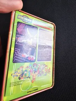Digimon MetalGarurumon Taco Bell Metal Tin Chase Card - Image 3