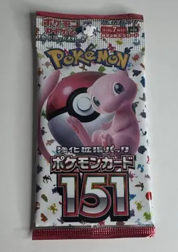 Pokemon 151 booster pack SV2a Pokemon Card Game Japanese Scarlet & Violet Sealed - Image 1