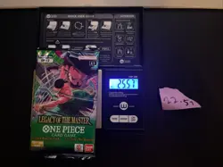 25.57g Heavy Legacy of the Master Booster Pack One Piece Card Game OP-12 English - Image 1