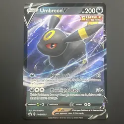 Umbreon V SWSH203 SWSH: Sword & Shield Promo Card Holo Pokemon Card - Image 1