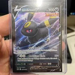Umbreon V SWSH203 Holo Ultra Rare Pokemon Card BSP Promo SWSH PTCG NM - Image 1
