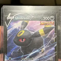 Umbreon V SWSH203 Holo Ultra Rare Pokemon Card BSP Promo SWSH PTCG NM - Image 2
