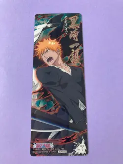 Ichigo Kurosaki Card No.6 Bleach Trading Holo Card Gum Anime Bandai Japanese - Image 2