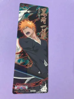 Ichigo Kurosaki Card No.6 Bleach Trading Holo Card Gum Anime Bandai Japanese - Image 3