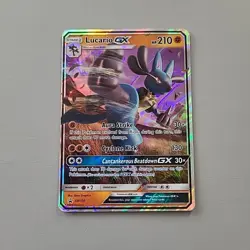 Lucario GX SM100 Holo Black Star Promo Pokemon TCG Card 2018 HP - Image 1