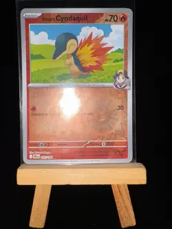 ETHAN’S CYNDAQUIL - 32/182 Destined Rivals - Reverse Holo - Pokemon TCG Card - Image 4