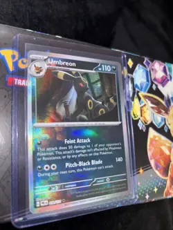 Pokemon Prismatic Evolutions | Umbreon | poke Ball Holo Pattern | Card# 59/131 - Image 3