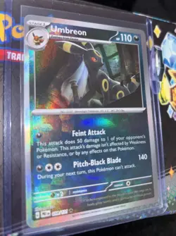 Pokemon Prismatic Evolutions | Umbreon | poke Ball Holo Pattern | Card# 59/131 - Image 4