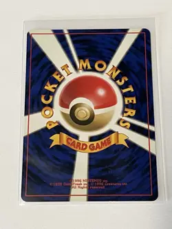 Pocket Monsters Misty's Tears Trainer Japanese NM Condition Vintage Banned Card - Image 4