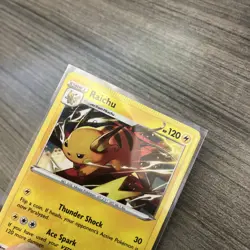 Pokemon TCG 2022 Raichu 053/196 Lost Origin CRIMP ERROR Card - Image 4