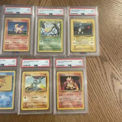 1999 Pokemon Game Base Set PSA 9 Graded Cards - Lot of 7 - Image 3