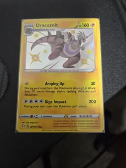 Dracozolt - SV045/SV122 - Pokemon Shining Fates Sword Shield Shiny Promo Card NM - Image 1