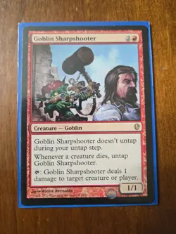 MTG Goblin Sharpshooter (111/356) Card - Magic the Gathering Commander 2013 - LP - Image 3