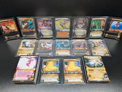 Dragon Ball Z Orange Style Collector Card Lot #6 & Deck Box: DBZ CCG (Score) - Image 1