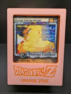 Dragon Ball Z Orange Style Collector Card Lot #6 & Deck Box: DBZ CCG (Score) - Image 2
