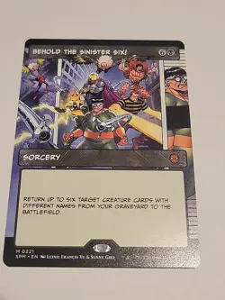 Behold the Sinister Six! (Borderless) Marvel's Spider-Man Regular - Image 1