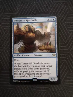 mtg torrential gearhulk commander masters - Image 1