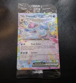 Glaceon ex (Holiday Calendar) 026/131 Holo Promo Pokemon Card SEALED - Image 1