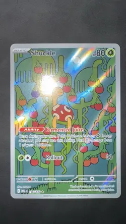 Pokemon TCG Shuckle 136/132 Mega Evolution Full Art IR Illustration Rare English - Image 2
