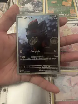 Zorua Illustration Rare Holo IR Pokemon TCG SV Shrouded Fable 075/064 - Image 1