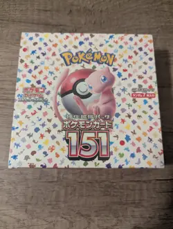 Japanese Pokemon TCG 151 Booster Box Sv2a - Sealed (U.S. SELLER) Free shipping! - Image 1