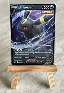 Pokemon TCG Umbreon V SWSH203 Sword & Shield Black Star Promo (English) - NM - Image 1