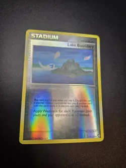Pokemon TCG - Lake Boundary 112/123 - Mysterious Treasures Reverse Holo Uncommon - Image 1