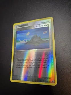 Pokemon TCG - Lake Boundary 112/123 - Mysterious Treasures Reverse Holo Uncommon - Image 2