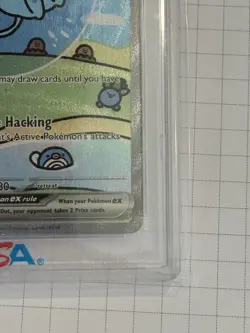 Pokemon Mew EX PSA 9 ENGLISH - Paldean Fates SIR #232 - “BUBBLE MEW” - 232/091 - Image 3