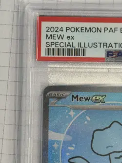 Pokemon Mew EX PSA 9 ENGLISH - Paldean Fates SIR #232 - “BUBBLE MEW” - 232/091 - Image 5