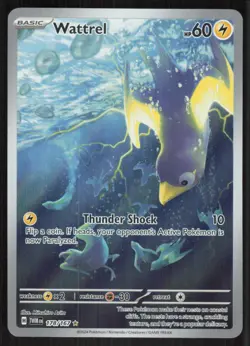 Pokemon TCG Twilight Masquerade #178/167 Wattrel NM - Image 1