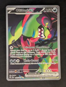 2024 Pokemon TCG Okidogi EX 090/064 Shrouded Fable Special Illustration Rare NM/ - Image 1