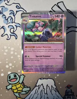 Pokemon TCG: 2023 Paldea Evolved Build and Battle Deck, Tinkaton PRERELEASE - Image 1