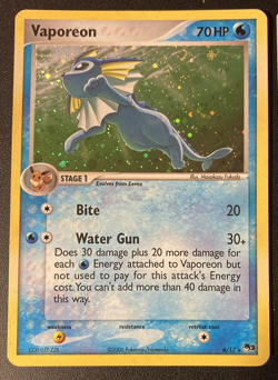 Pokemon TCG Vaporeon, Jolteon, & Flareon POP Series Promos 3 Holo Rare LP-NM - Image 2