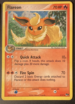 Pokemon TCG Vaporeon, Jolteon, & Flareon POP Series Promos 3 Holo Rare LP-NM - Image 4