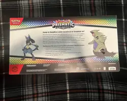 Pokemon Prismatic Evolutions Lucario ex & Tyranitar ex premium collection - Image 2