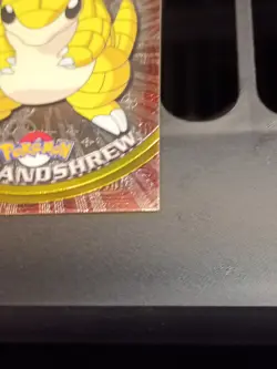 2000 Topps Chrome Series 1 Pokemon Sandshrew #27 Holo Foil - Image 5