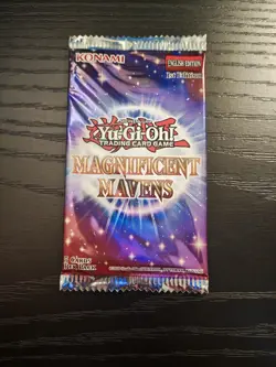 Yugioh Magnificent Mavens 1st Edition Booster Pack New Sealed - Image 1