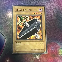 Yugioh MISPRINT VLP Trial Of Hell Uncensored LOB-012 Trial Of Nightmare ERROR - Image 1