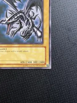 Red Eyes Black Dragon DLG1-EN012 Rare Mint - Image 5