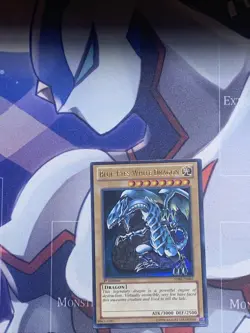 Yugioh Blue-Eyes White Dragon SDBE-EN001 Ultra Rare 1st Ed VLP - Image 1
