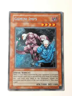 Yugioh Gemini Imps PP01-EN005 (TCG) SECRET RARE Lightly Played - Image 1