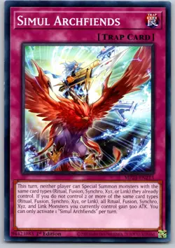 Yugioh! Simul Archfiends - MP23-EN213 - Common - 1st Edition Near Mint, English - Image 1