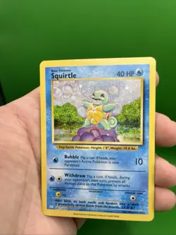 x1 Squirtle 001/034 Holo Classic Collection CLB Promo 2023 Pokemon Card - Image 3