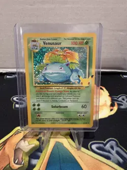 Pokemon TCG Venusaur Holo Rare Card 15/102 Celebrations 25th Anniversary NM - Image 1