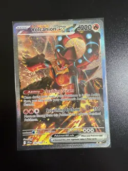 Volcanion EX 182/159 Pokemon TCG Journey Together Special Illustration Card - Image 3