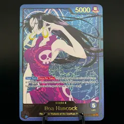 Boa Hancock OP07 Gold Leader PROXY CARD- ENGLISH- High Quality Texture - Image 1