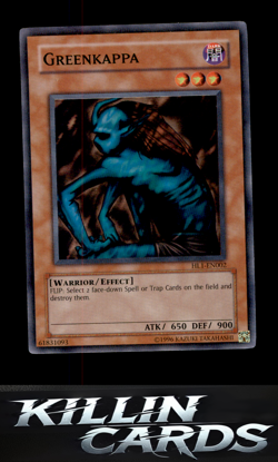 Greenkappa HL1-EN002 Super Rare Hobby League 1 YuGiOh Card LP - Image 1
